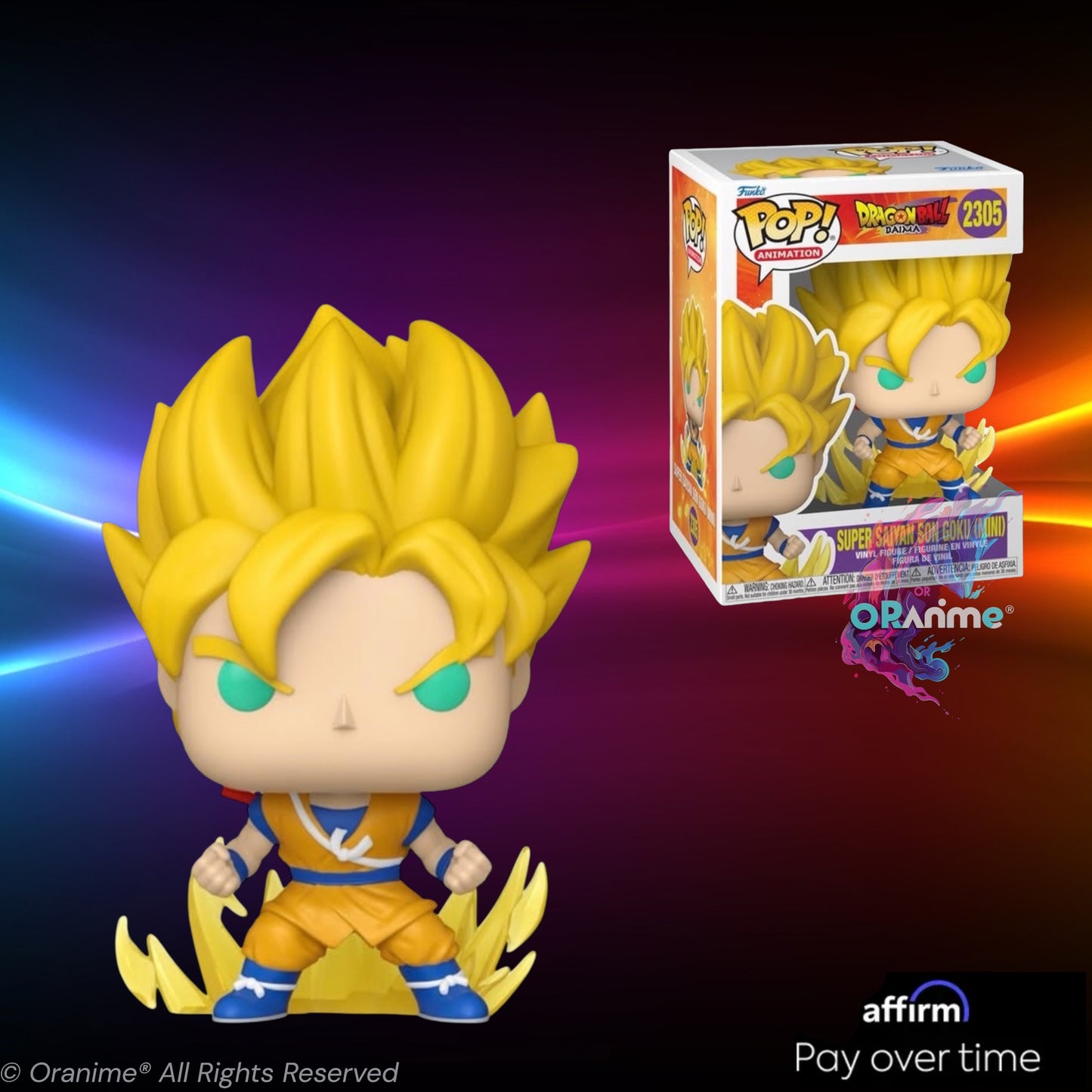 Funko Pop Dragon Ball Daima - Super Saiyan Son Goku Mini  #2305 *PRE-ORDER*