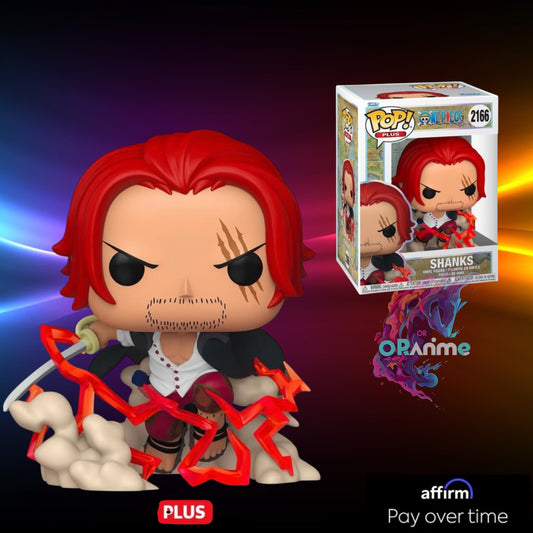 Funko Pop Plus One Piece Shanks Divine Departure #2166 *PRE-ORDER*