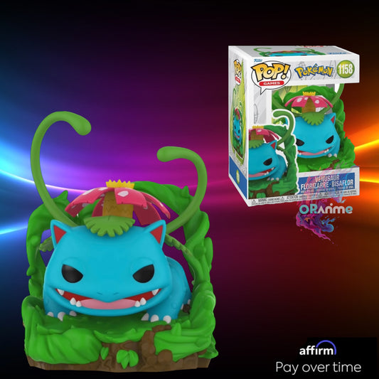 Funko Pop Premium Pokemon Venusaur #1158 *PRE-ORDER*