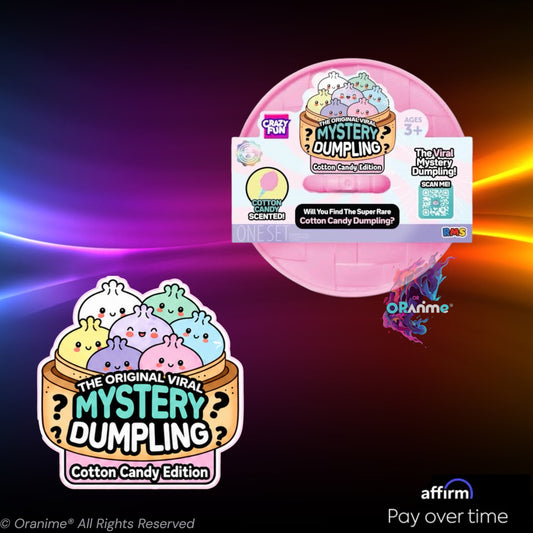 Crazy Fun by RMS The Viral Mystery Squishy Dumpling – Cotton Candy Edition