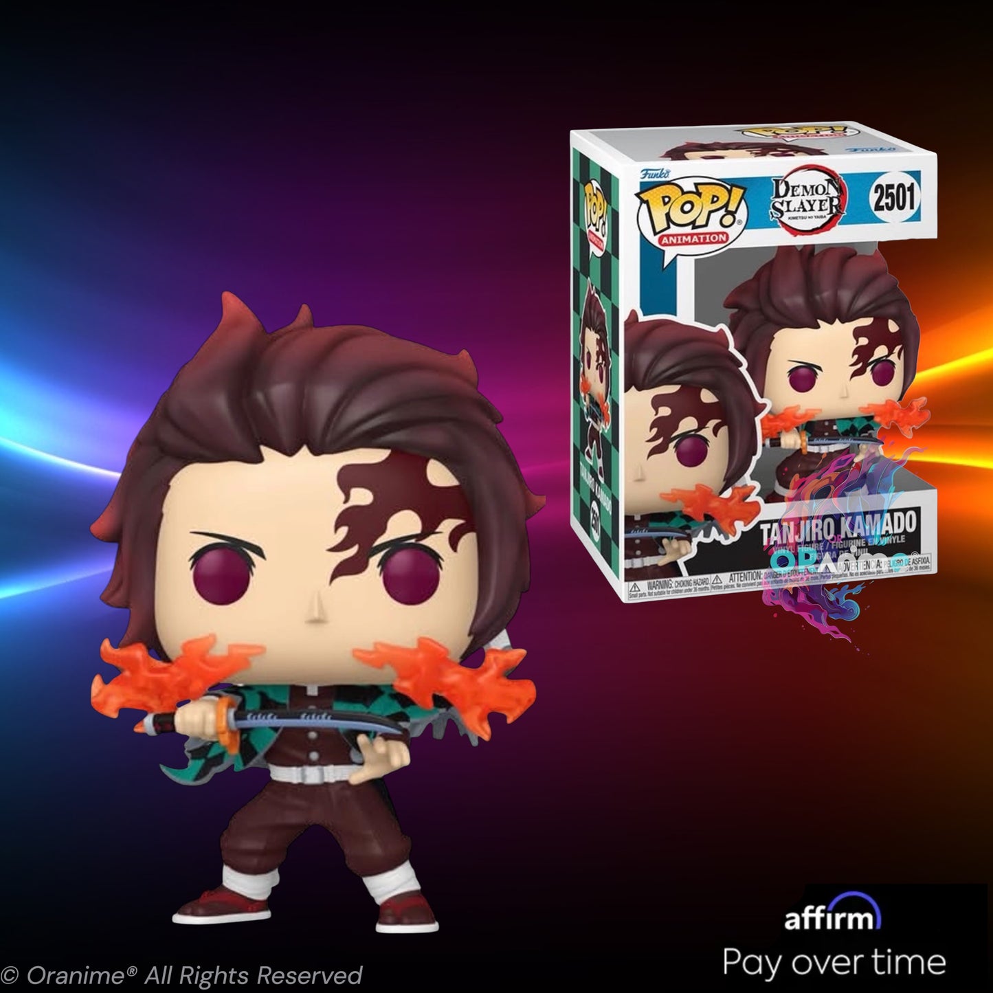 Funko Pop Demon Slayer Tanjiro Kamado #2501 Movie 1 Infinity Castle *PRE-ORDER*