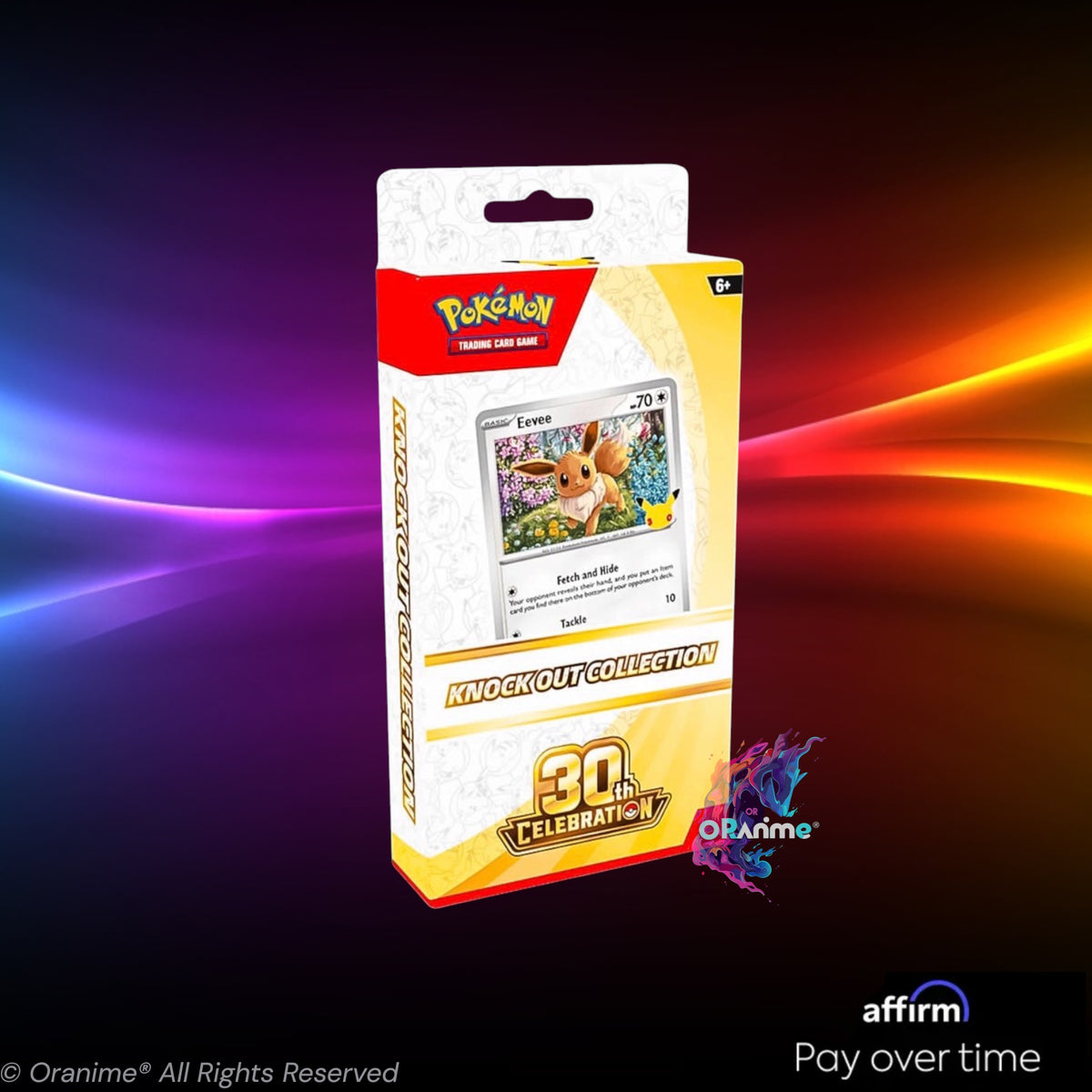 Pokémon TCG: 30th Celebration Knock Out Collection Eevee. English, Factory Sealed, Official Pokémon TCG Product.
