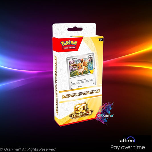 Pokémon TCG: 30th Celebration Knock Out Collection Eevee. English, Factory Sealed, Official Pokémon TCG Product.