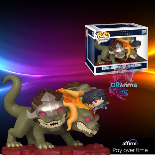 Funko Pop Deluxe Solo Leveling Sung Jinwoo vs. Cerberus #2272