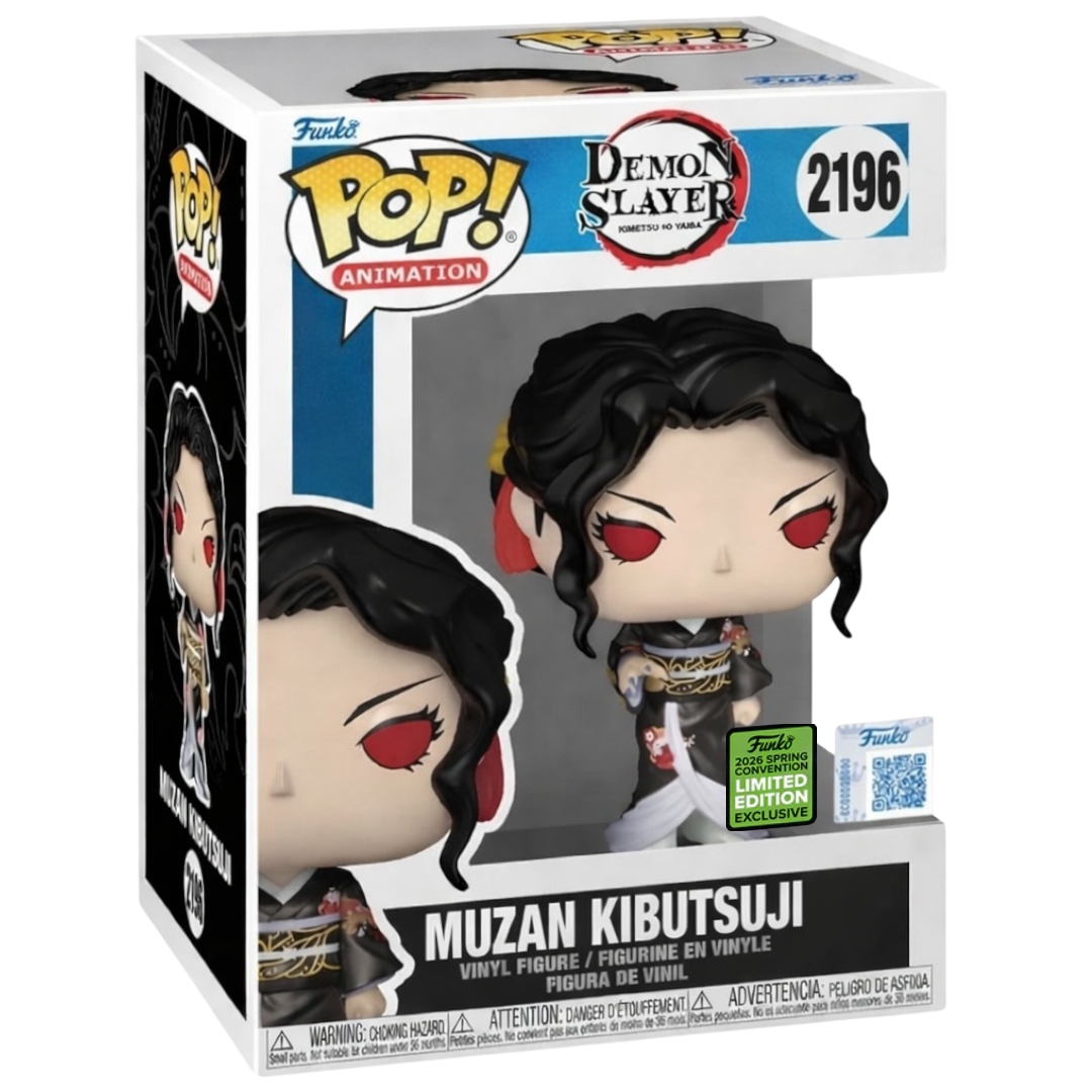 Funko Pop! Demon Slayer: Muzan Kibutsuji Spring Convention Shared Exclusive 2026