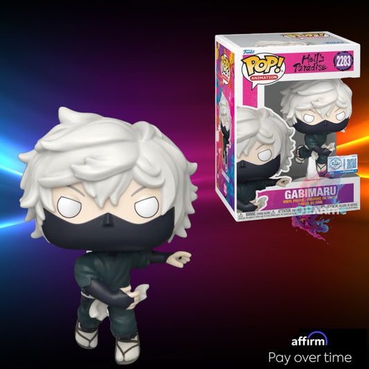 Funko Pop Hell’s Paradise: Gabimaru (Combat Stance) #2283 Funko Exclusive *PRE-ORDER*