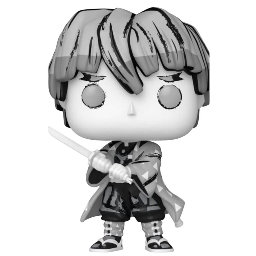 Funko Pop Demon Slayer Sumi-Ink Tanjiro, Nezuko, Inosuke, Zenitsu, Rengoku Set of 5 *PRE-ORDER*