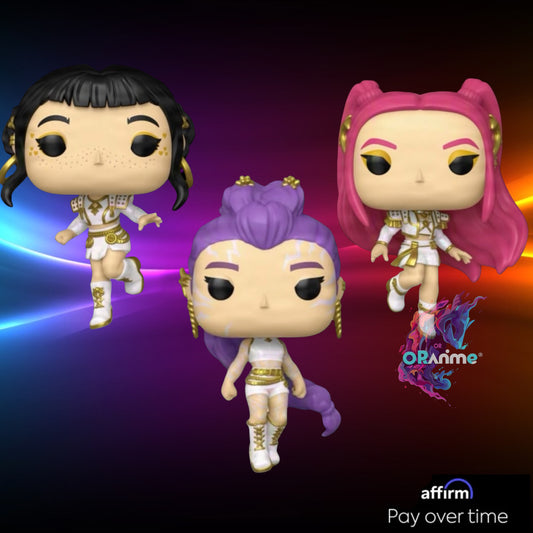 Funko Pop! - KPop Demon Hunters Bundle Wave 2 ( Zoey #2429, Rumi #2430, Mira #2431) *PRE-ORDER*