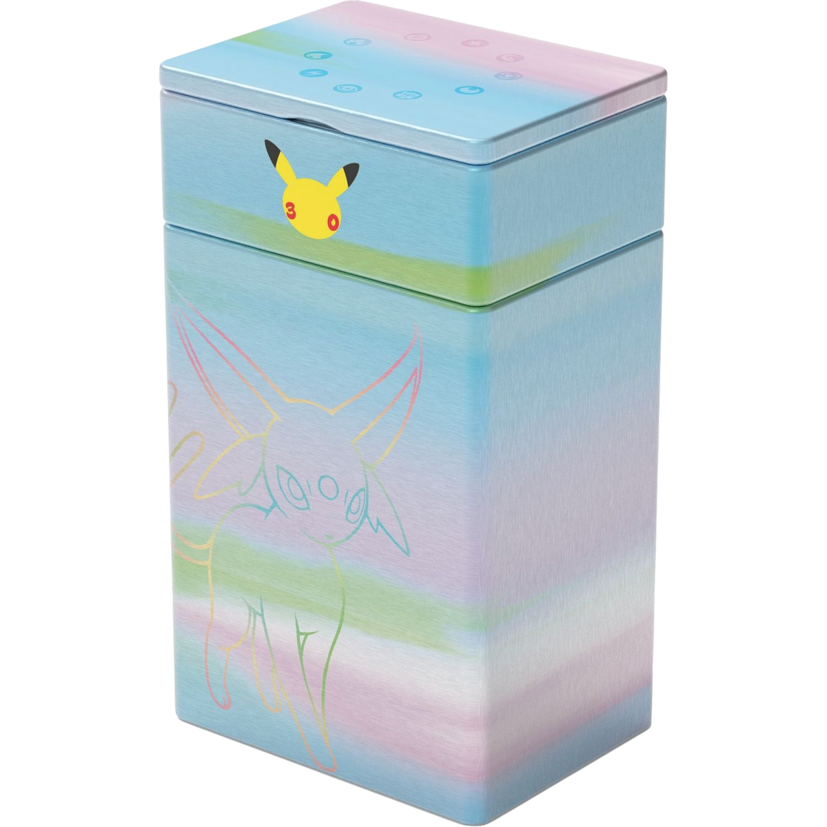 Pokémon TCG: 30th Celebration Espeon ex Deluxe Card Set, Simplified Chinese, Factory Sealed, Official Pokémon TCG Product.