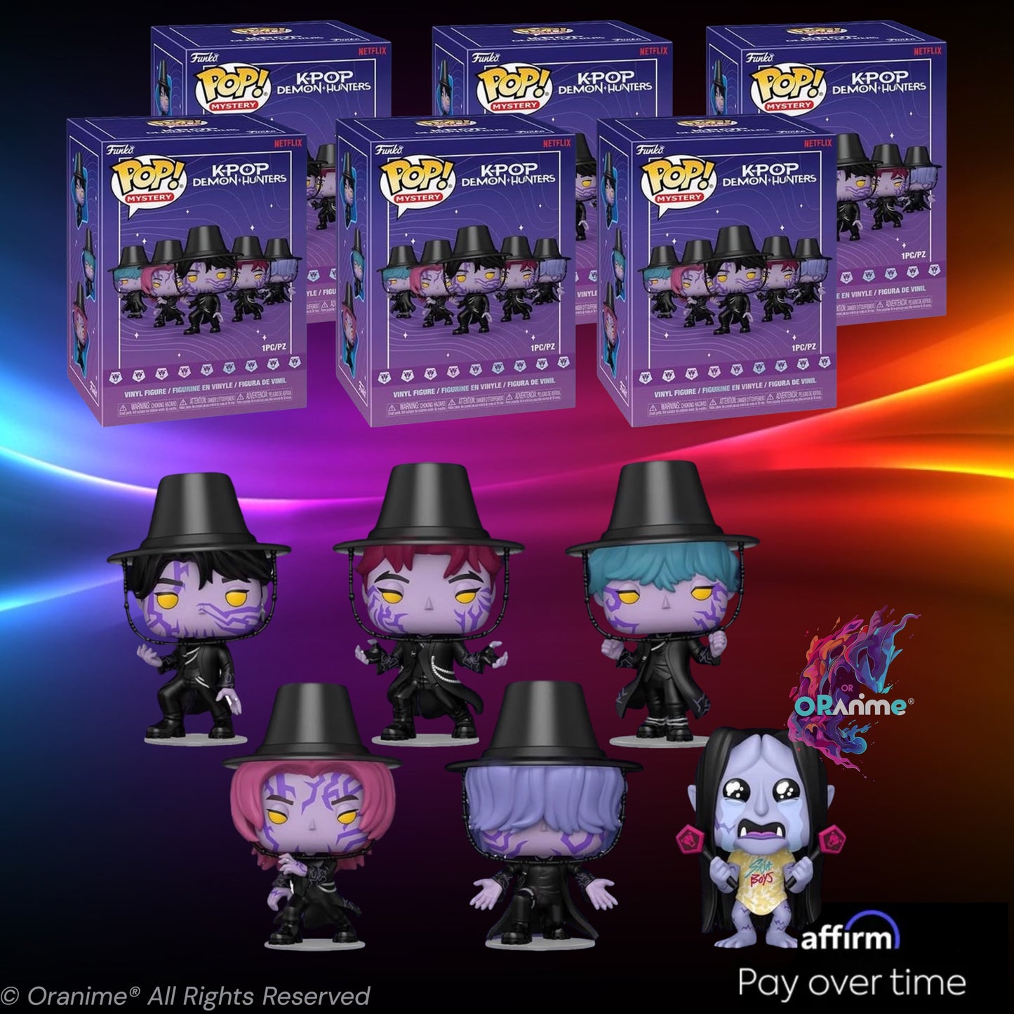 Funko Pop Mystery Kpop Demon Hunter Saja Boys *PRE-ORDER*