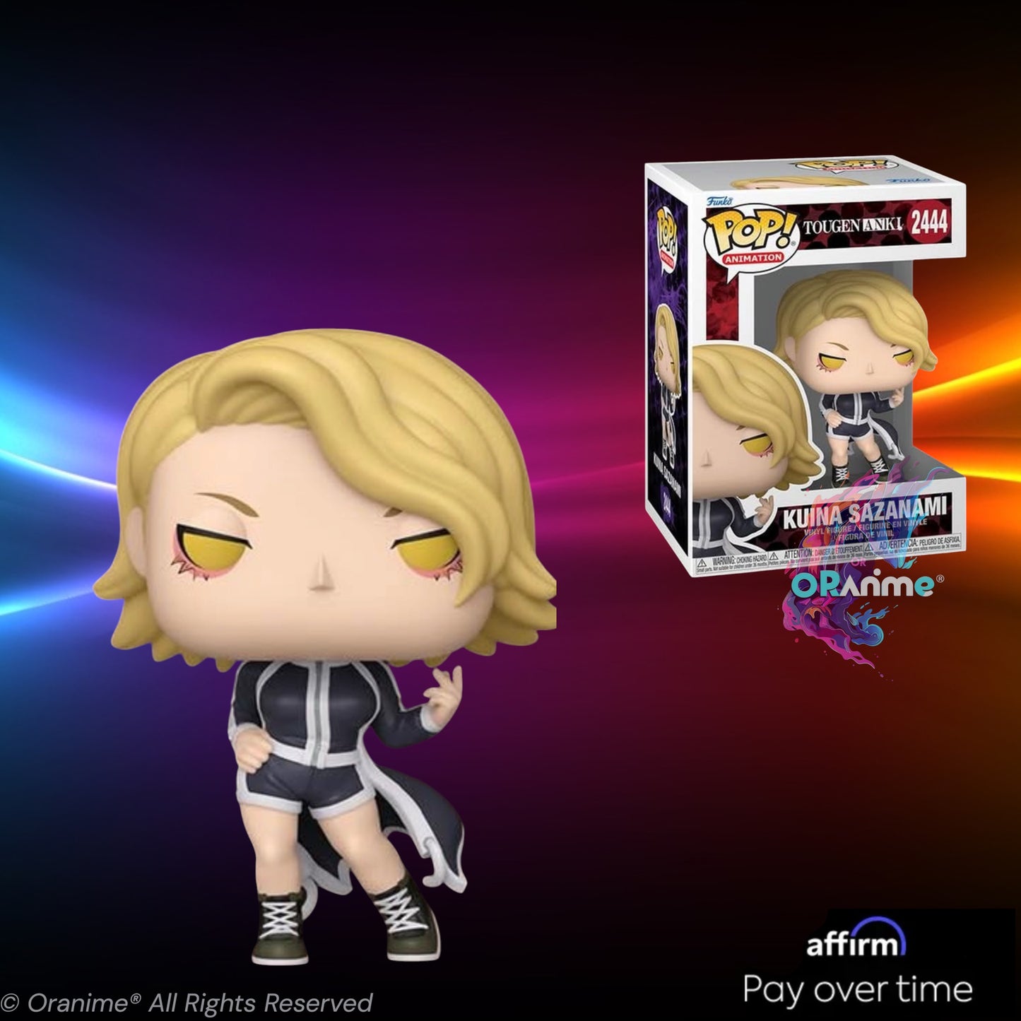 Funko Pop! Tougen Anki Kuina Sazanami #2444 *PRE-ORDER*