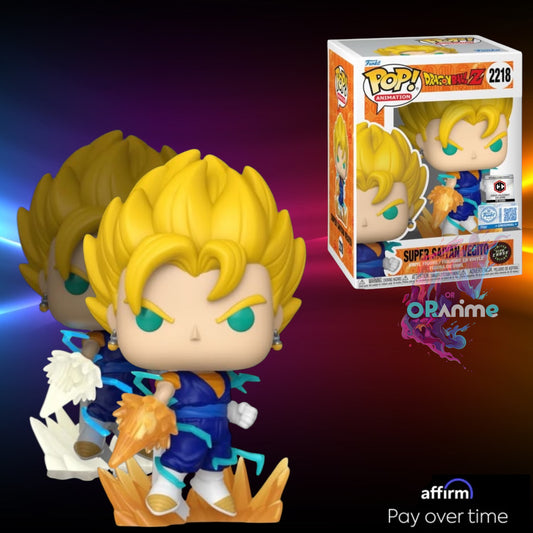 Funko POP! Dragon Ball Z Vegito #2218 PR Sticker Chalice Exclusive Chase Variant *PRE-ORDER*
