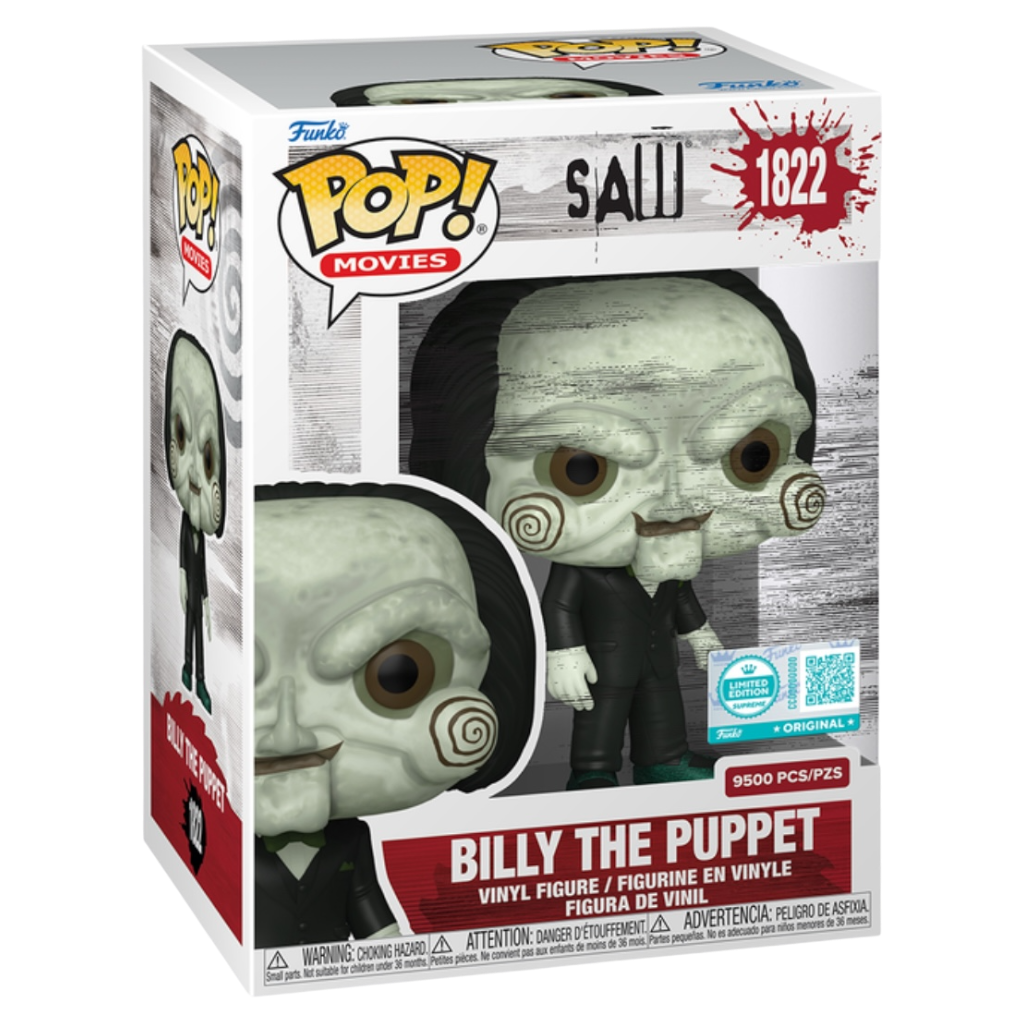 Funko Pop! Movies: Billy the Puppet #1822 LE 9,500 Supreme Edition *PRE-ORDER*