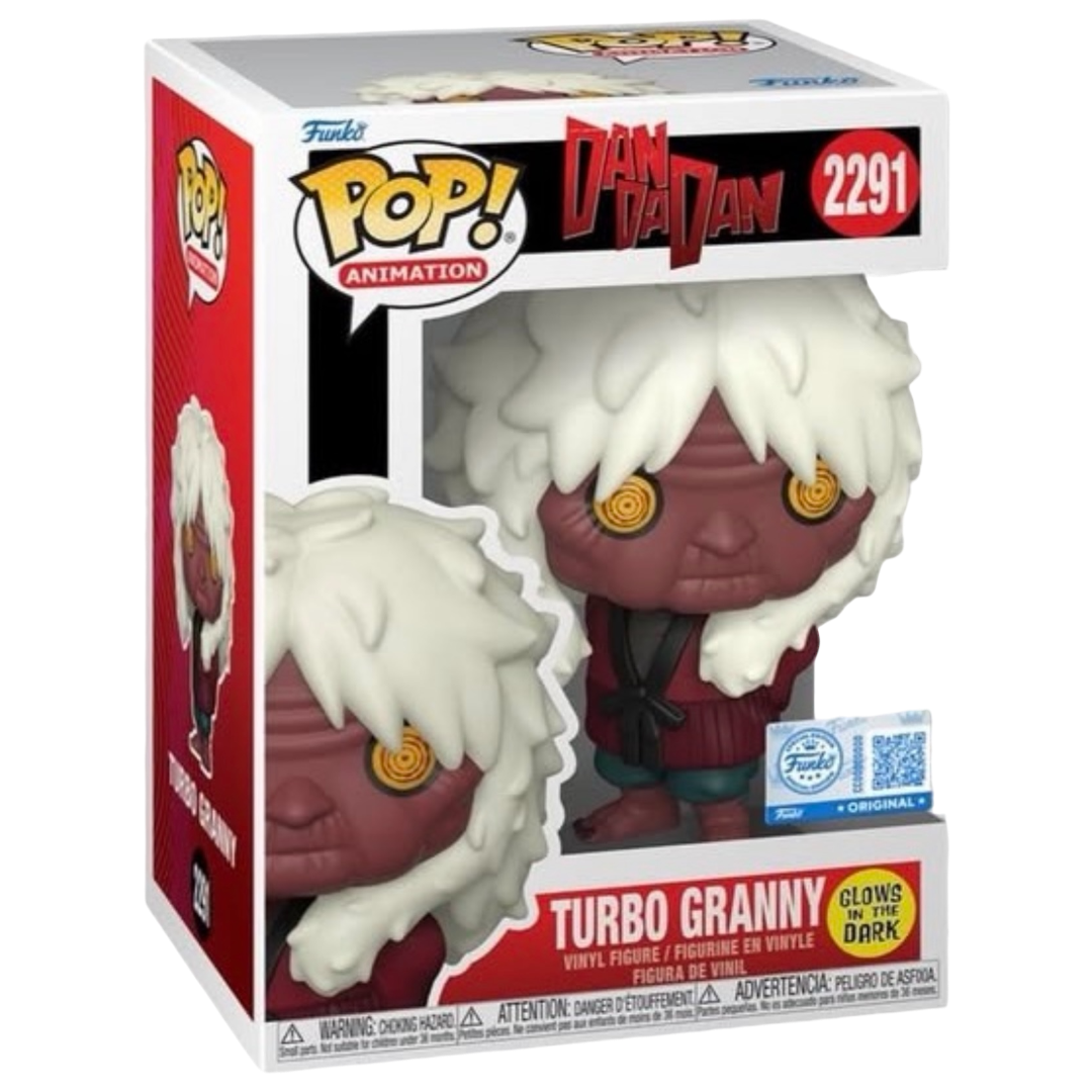 Funko Pop! Turbo Granny Glow-in-the-Dark #2191 EE Exclusive *PRE-ORDER*