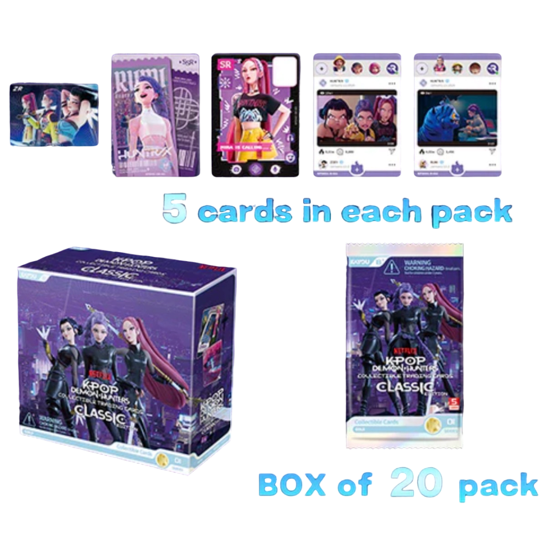 Kayou KPop Demon Hunters World Tour Classic Edition Series Collectible Cards Booster Box *PRE-ORDER*