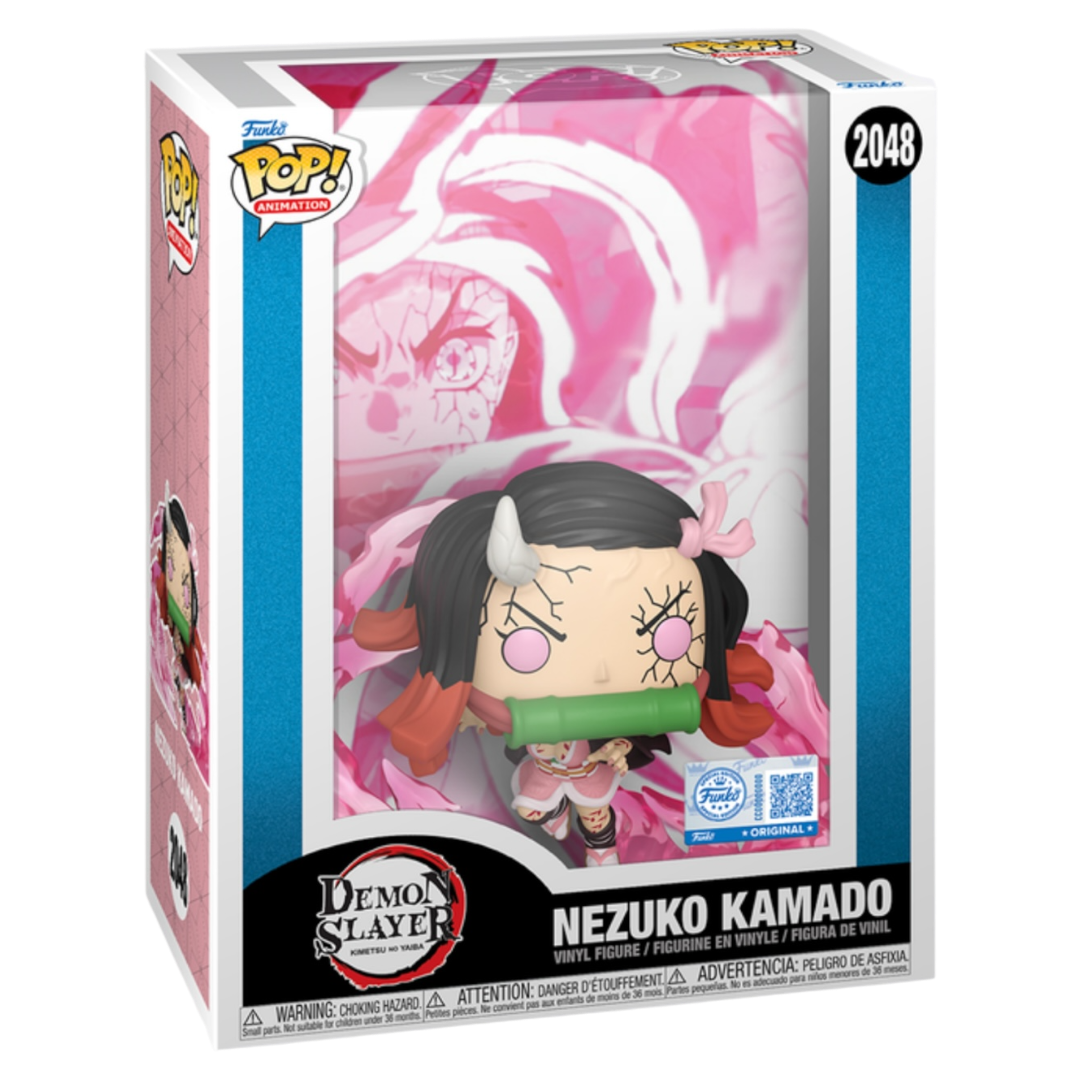 Funko Pop! Cover Demon Slayer Nezuko Kamado (Exploding Blood) #2048 Funko Exclusive