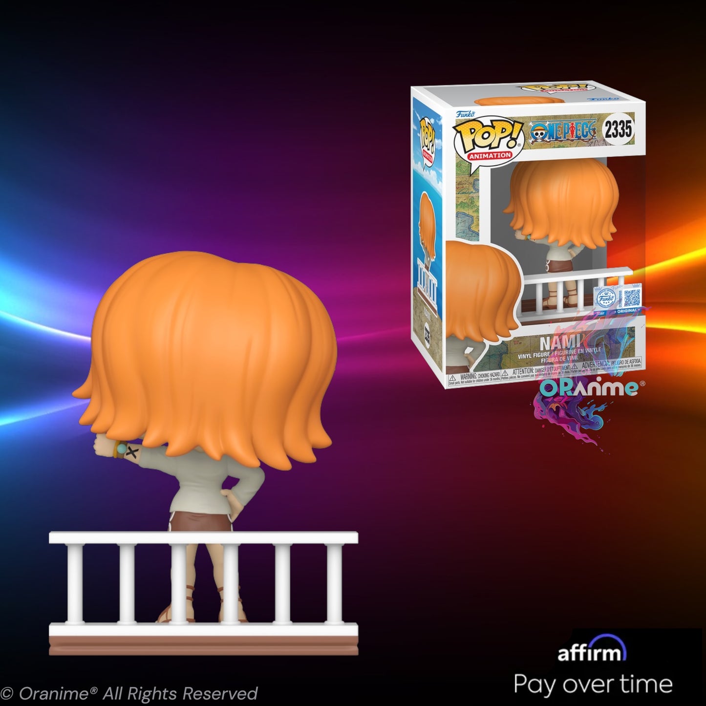 Funko Pop One Piece EE Exclusive Straw Hat Crew Nami #2335