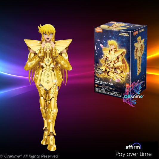 Blokees Saint Seiya Virgo Shaka Action Figure Champion Class assemble Model Kit *PRE-ORDER*