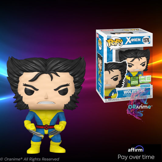 Funko Pop X-Men Wolverine #1576 2026 Spring Convention Share Sticker LE 5000 Exclusive