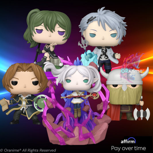 Funko Pop Frieren Beyond Journey’s End Bundle (Set of 5) Frieren Deluxe, Fern, Sein, Übel, Wirbel & Eisen *PRE-ORDER*