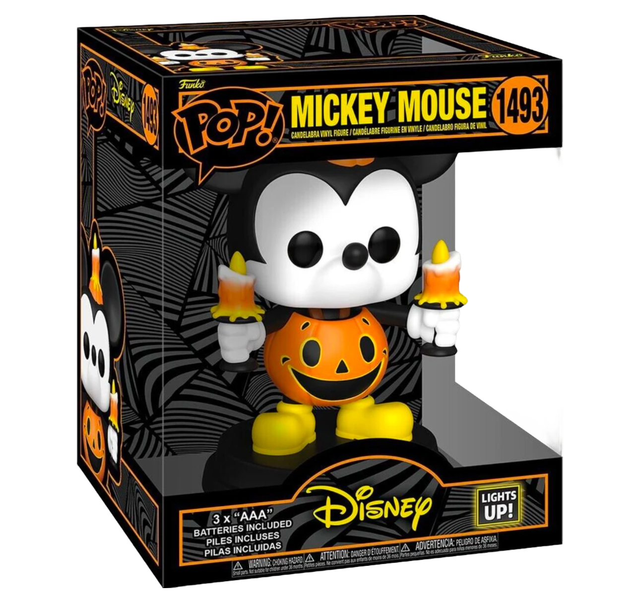 Funko Pop! Halloween Light-Up Super - Mickey Mouse #1493