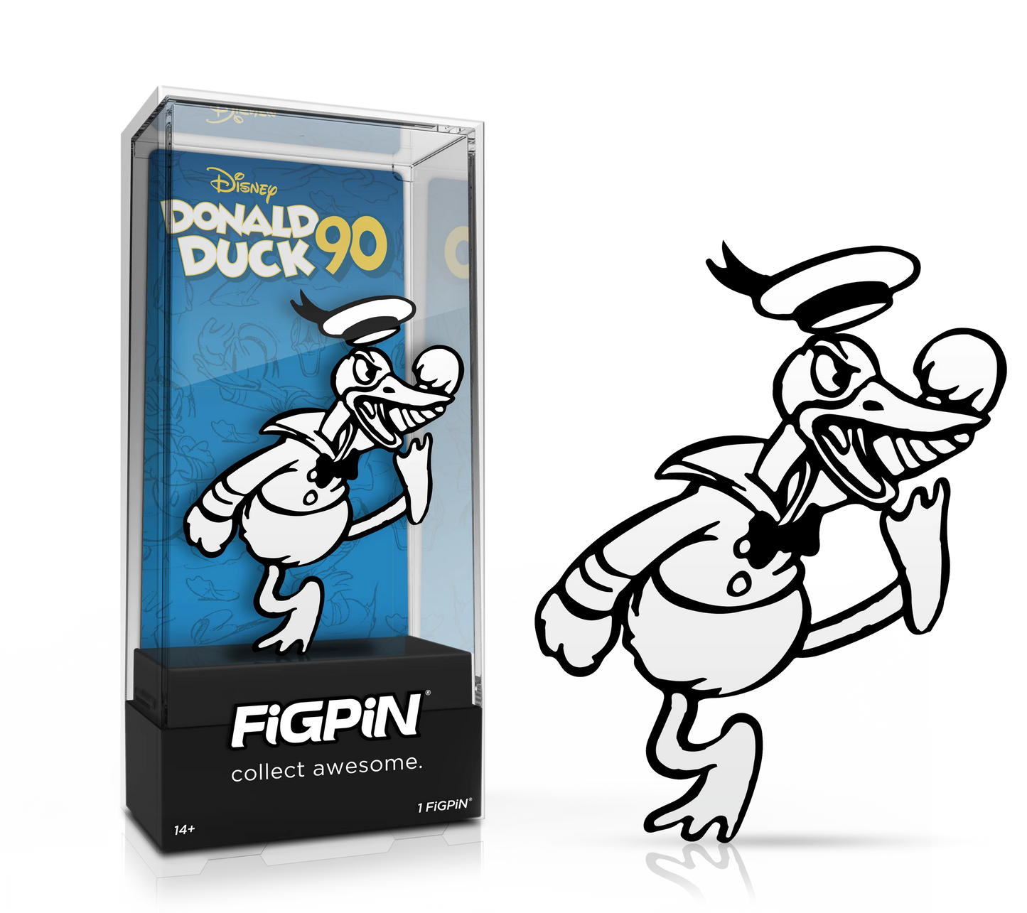 FIGPIN Donald Duck 3 Piece Box Pin Set Exclusive LE 500 Disney D23 Expo 2024