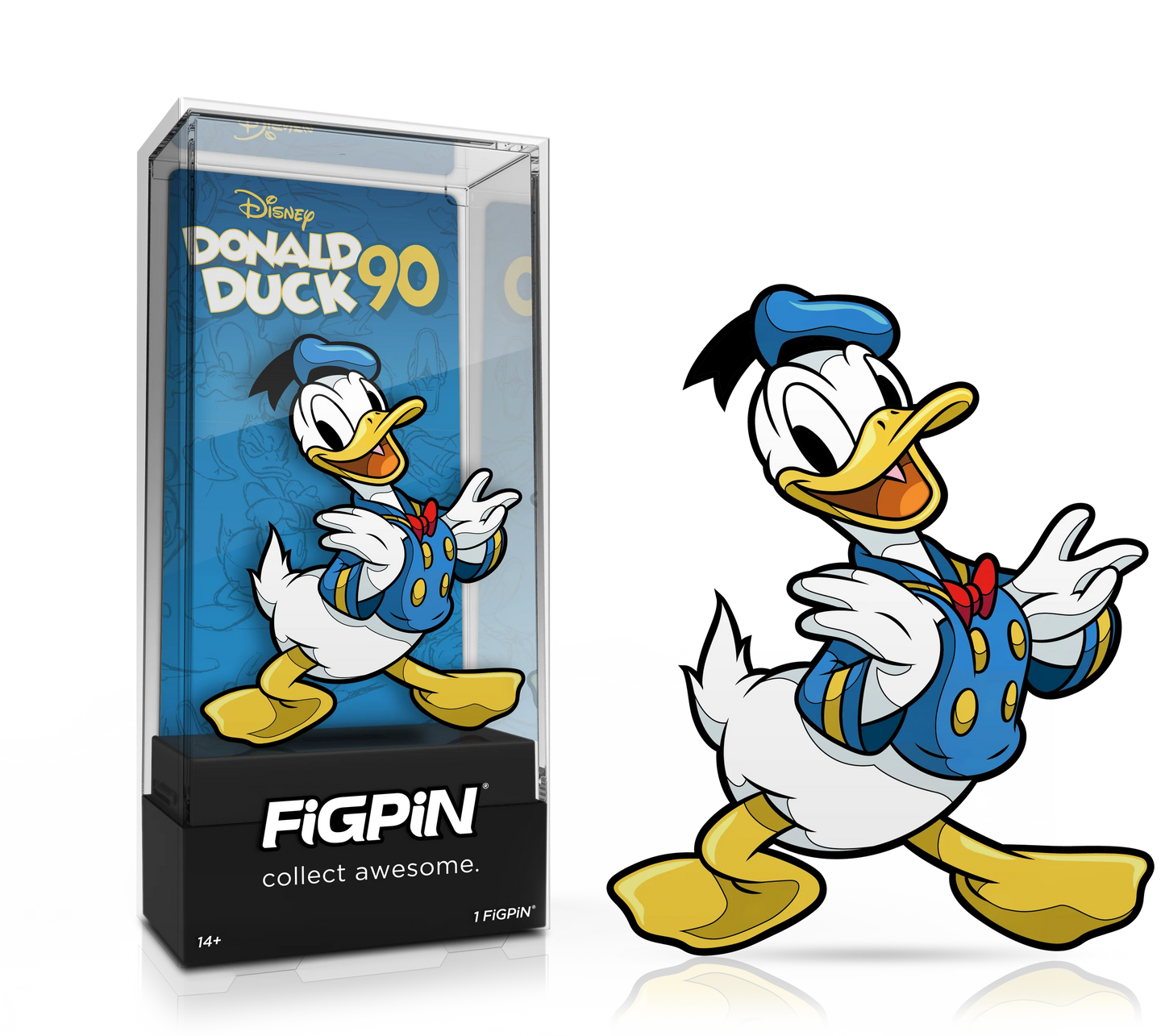 FIGPIN Donald Duck 3 Piece Box Pin Set Exclusive LE 500 Disney D23 Expo 2024
