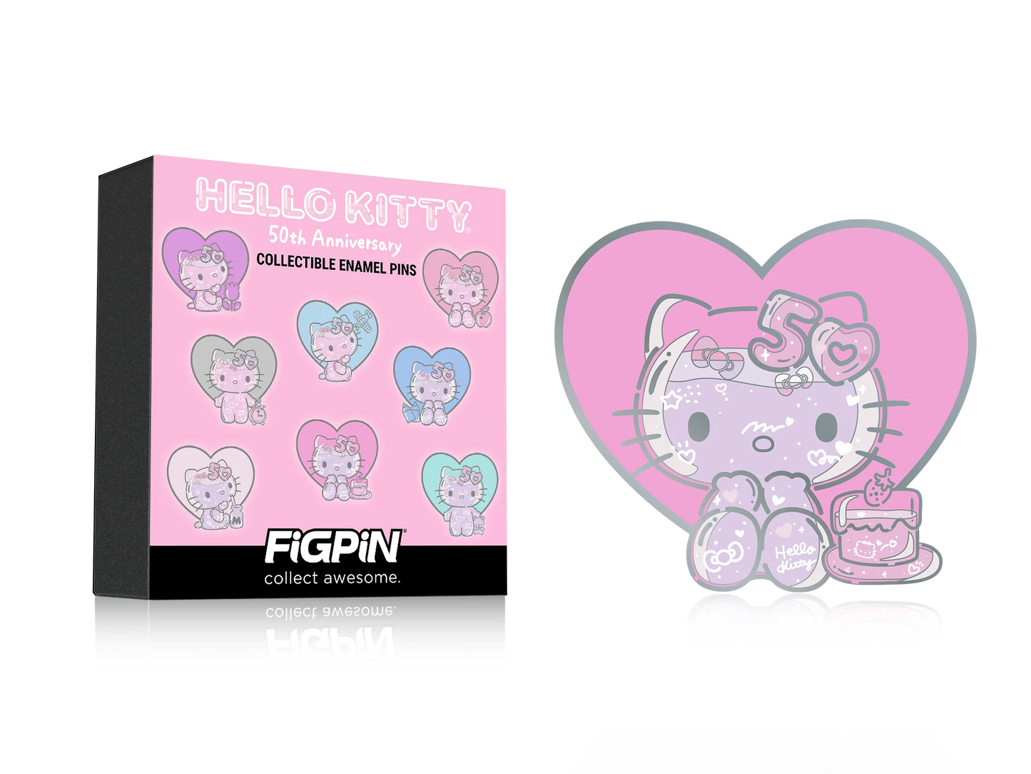 FiGPiN - Mystery Mini Pin Series 5 - Hello Kitty 50th Anniversary - 1 Blind Box Enamel Pin