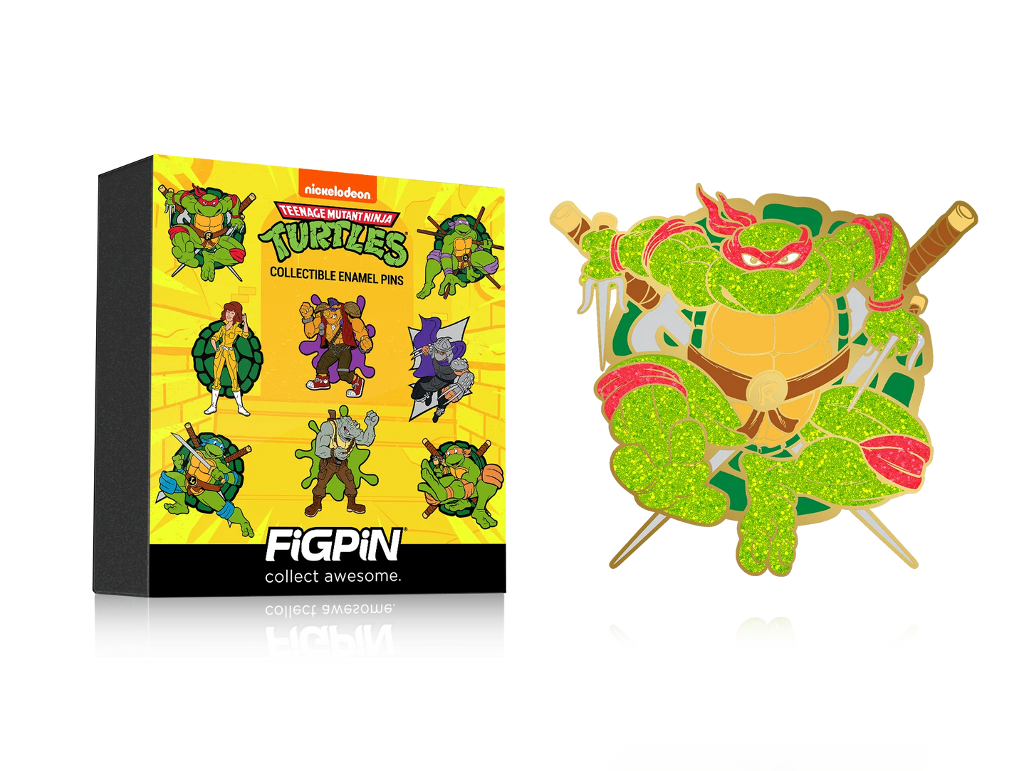 FiGPiN - Mystery Mini Pin Series 1 - Teenage Mutant Ninja Turtles - Case Of 10 Enamel Pin