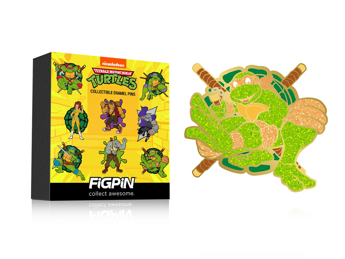 FiGPiN - Mystery Mini Pin Series 1 - Teenage Mutant Ninja Turtles - Case Of 10 Enamel Pin