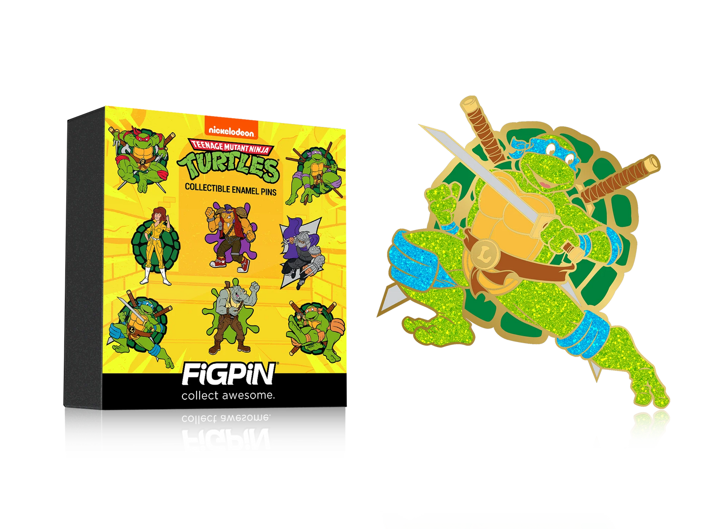 FiGPiN - Mystery Mini Pin Series 1 - Teenage Mutant Ninja Turtles - Case Of 10 Enamel Pin