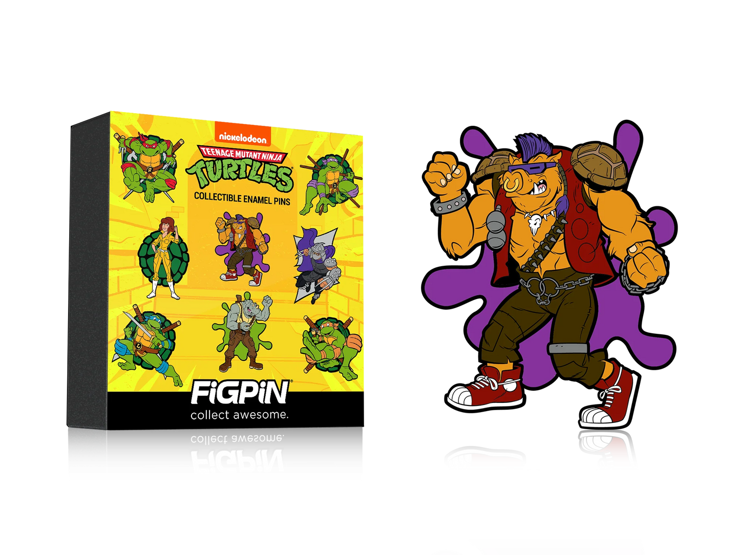 FiGPiN - Mystery Mini Pin Series 1 - Teenage Mutant Ninja Turtles - Case Of 10 Enamel Pin