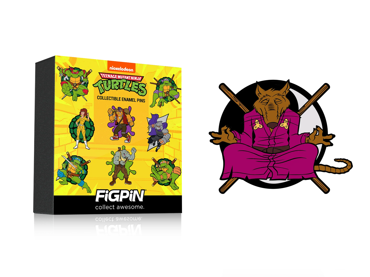 FiGPiN - Mystery Mini Pin Series 1 - Teenage Mutant Ninja Turtles - Case Of 10 Enamel Pin