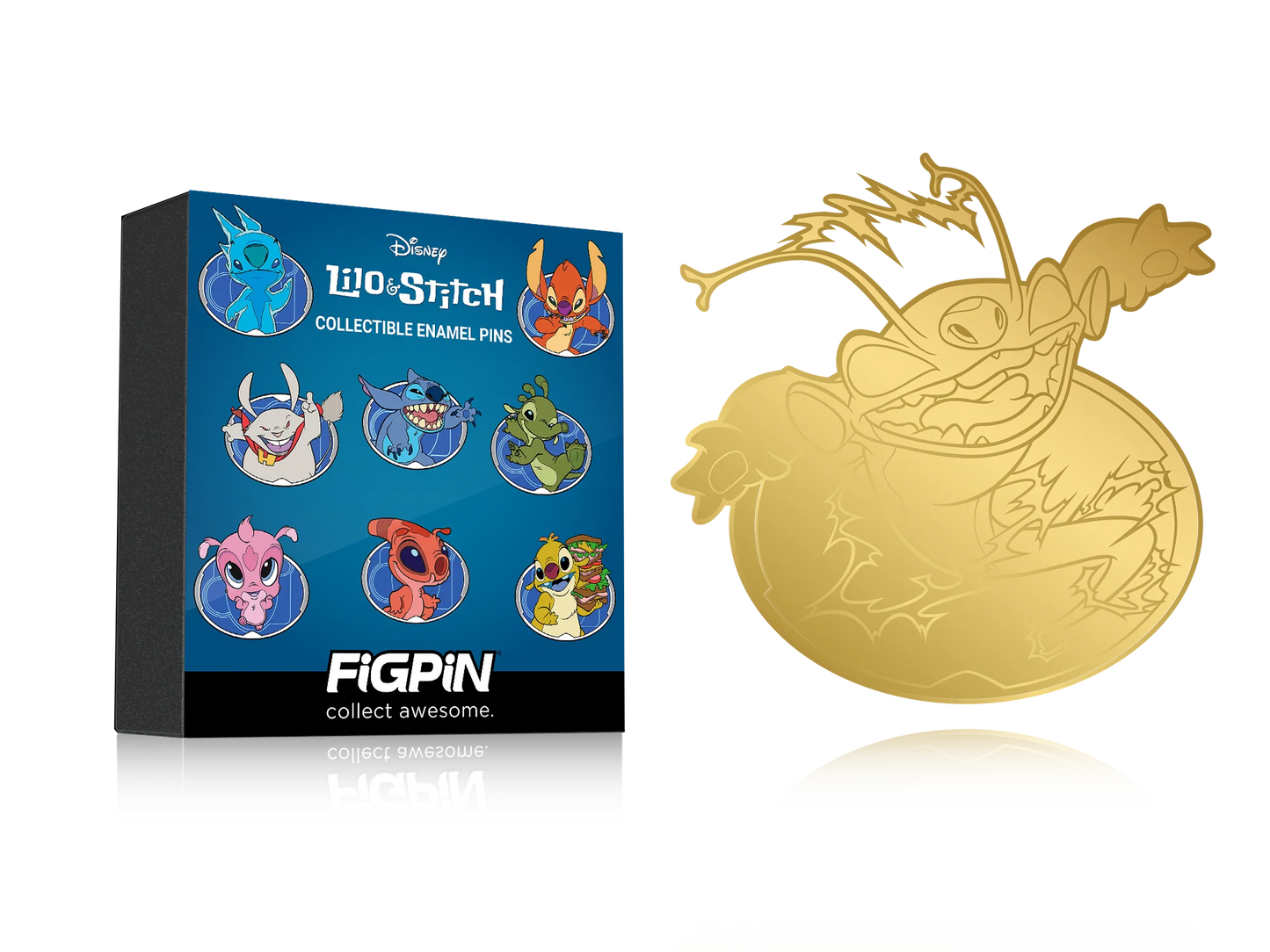 FiGPiN - Mystery Mini Pin Series 2 - Lilo & Stitch- 1 Blind Box Enamel Pin