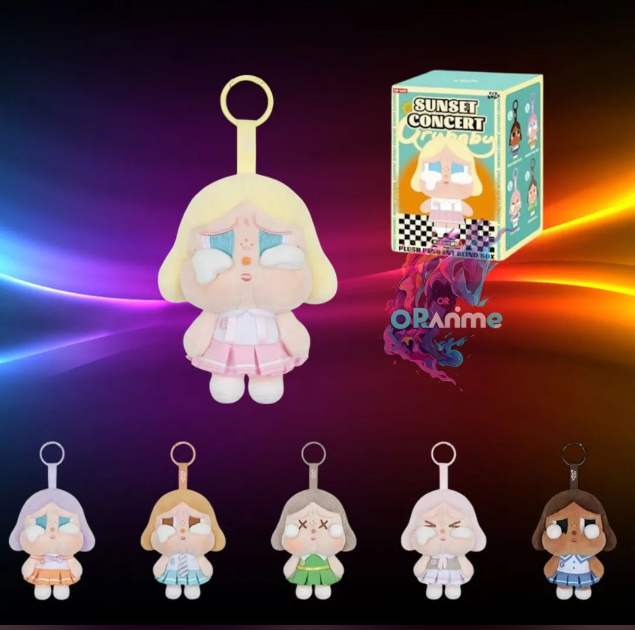 Pop Mart - Crybaby Sunset Concert Series Plush Pendant - 1 Blind Box