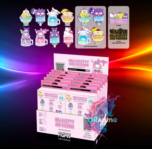 FiGPiN - Mystery Mini Pin Series 6 - Hello Kitty - Case of 10 Enamel Pin