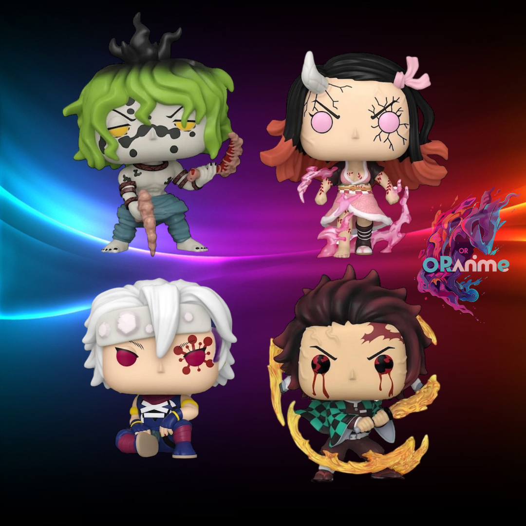 Funko Pop! Demon Slayer Wave 6 SET of 4