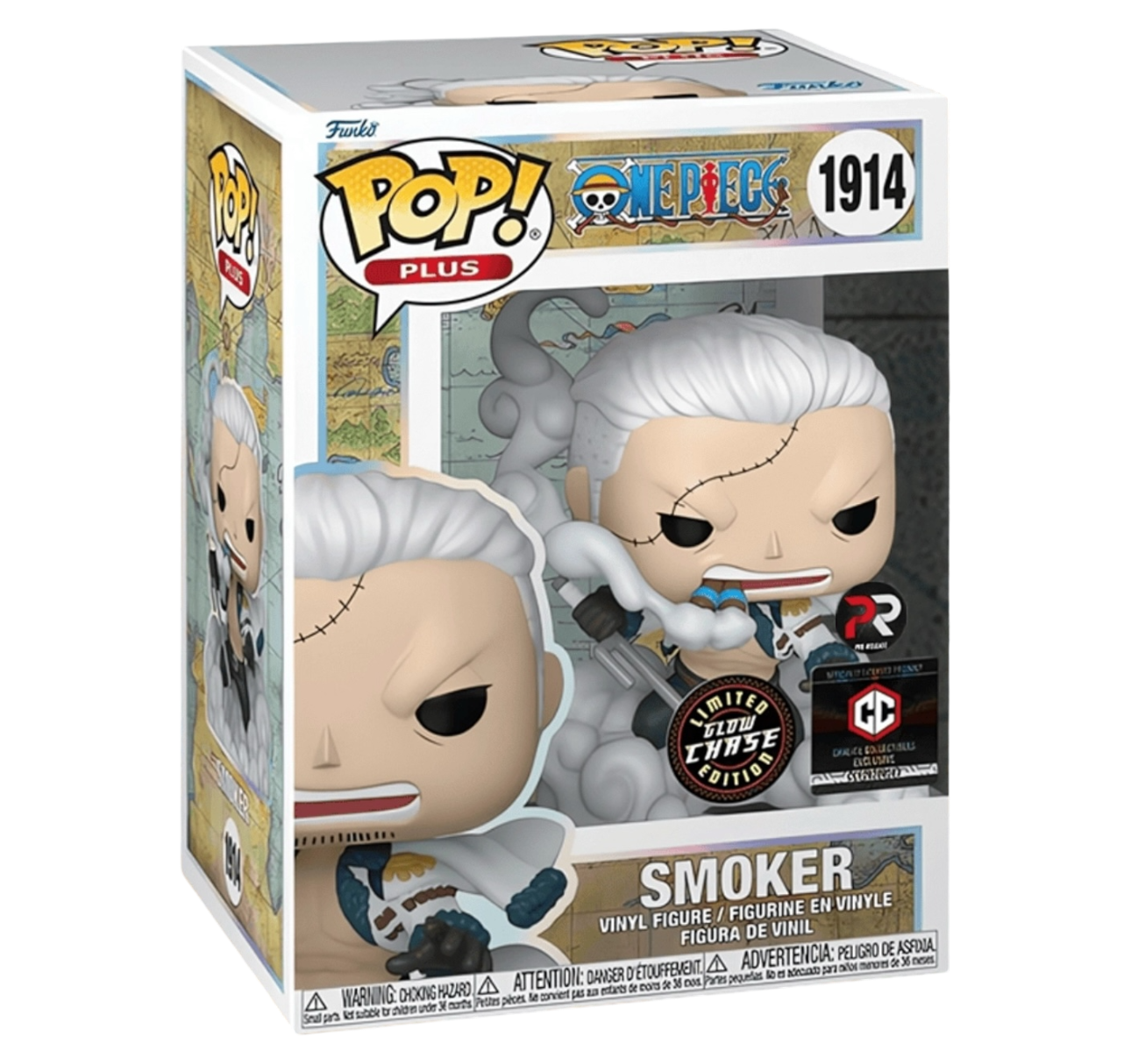 Funko Pop Plus One Piece Smoker #1914 Chalice Exclusive (PR) Sticker Chance of Chase *PRE-ORDER*