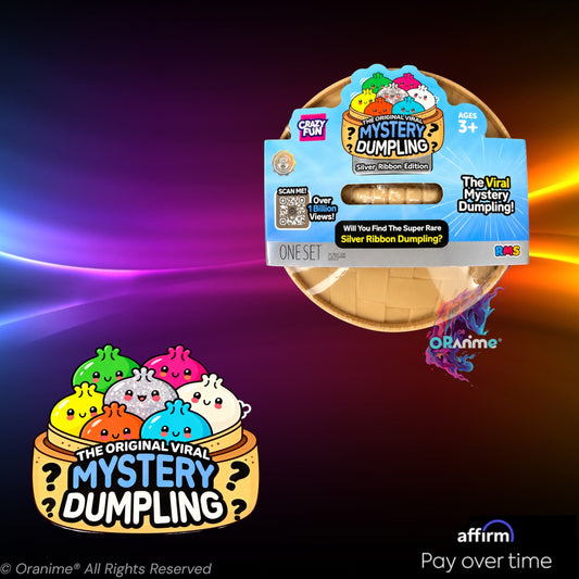 Crazy Fun by RMS The Viral Mystery Squishy Dumpling – Silver Ribbon Edition