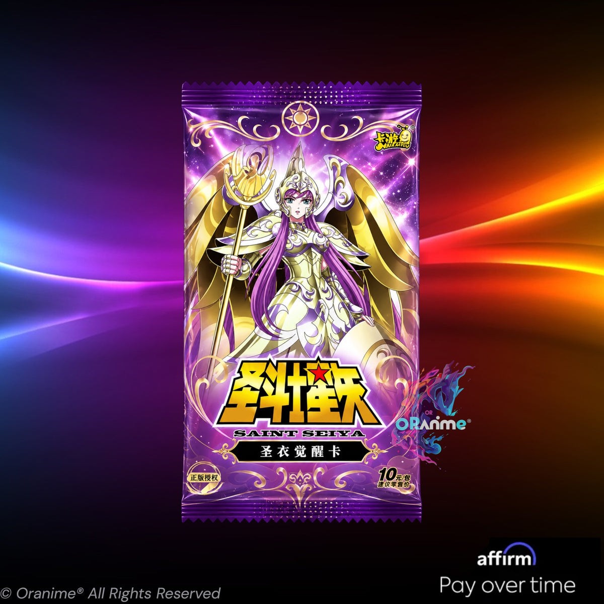Kayou Saint Seiya Series 4 Collectible Card Display Box