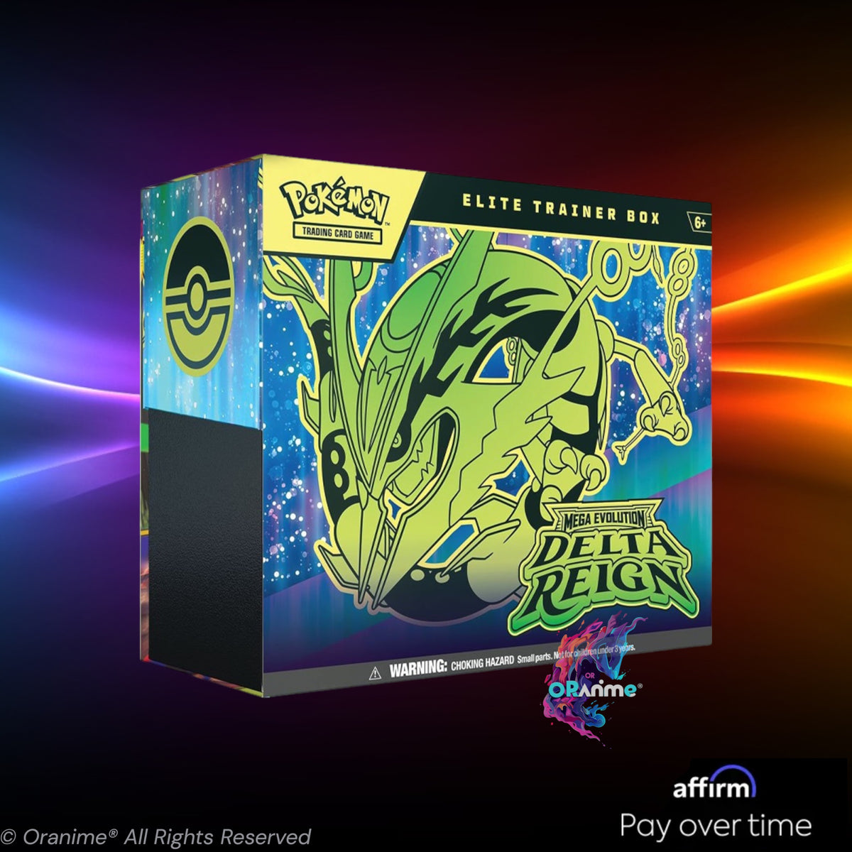Pokemon TCG: Mega Evolution: Delta Reign Elite Trainer Box English, Factory Sealed, Official Pokémon TCG Product. *PRE-ORDER*