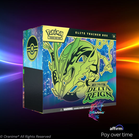 Pokémon TCG: Mega Evolution: Delta Reign Elite Trainer Box English, Factory Sealed, Official Pokémon TCG Product. *PRE-ORDER*