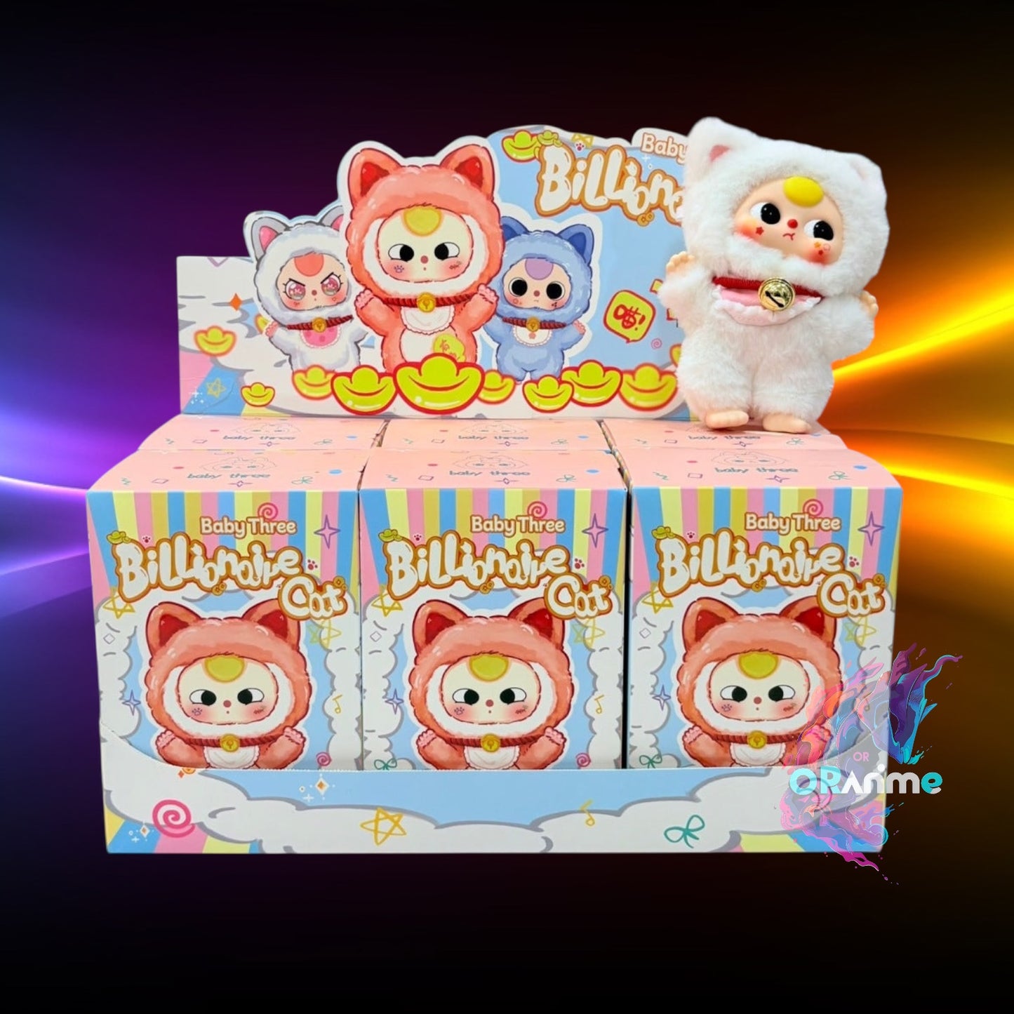 Baby Three Billionaire Cat Blind Box