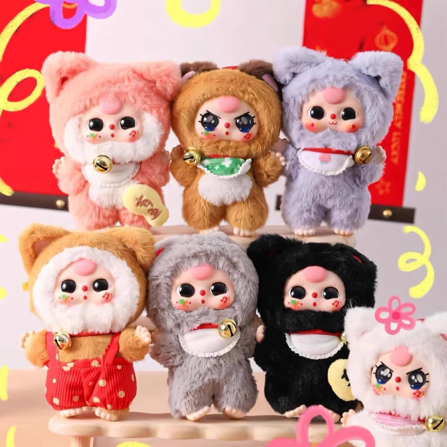 Baby Three Billionaire Cat Blind Box