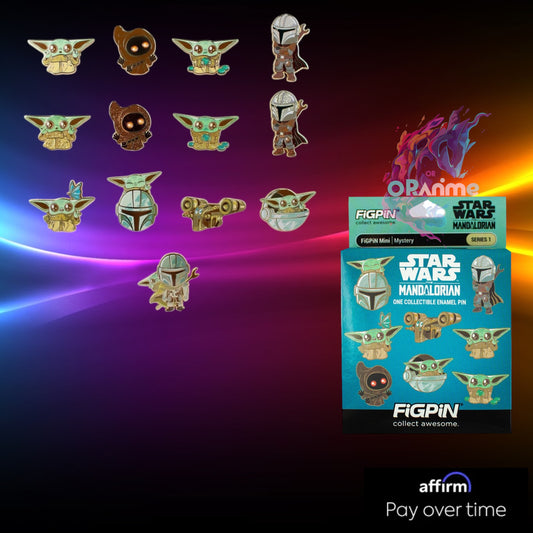 FiGPiN - Mystery Mini Pin Series 1 - Star Wars Mandalorian - 1 Pin