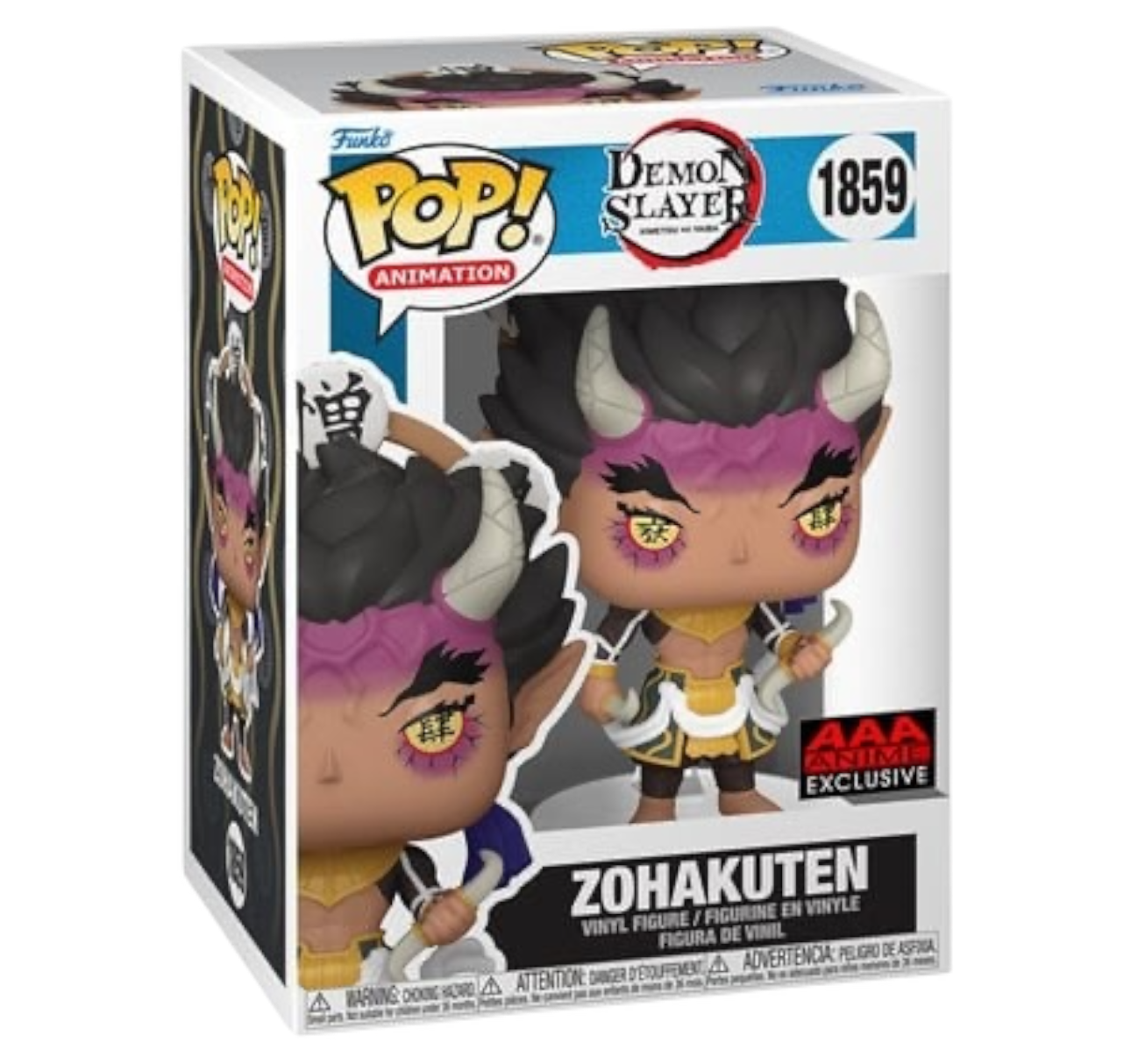 Funko Pop! Demon Slayer Hantengu Zohakuten #1859 AAA Anime Exclusive *PRE-ORDER*