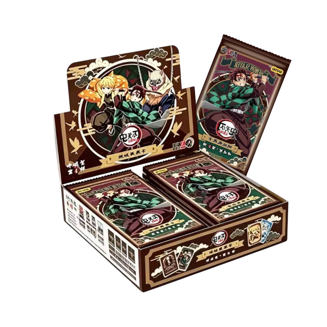 Kayou Demon Slayer: Kimetsu no Yaiba Infinity Castle Movie Edition EN Ver. Collectible Trading Cards Display of 12 Packs *PRE-ORDER*