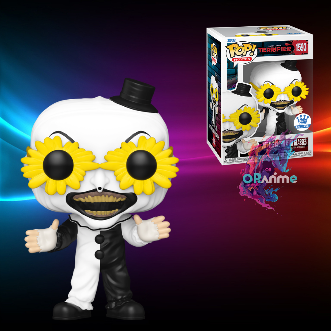 Funko Pop! Terrifier: Art The Clown With Glasses Exclusive #1593