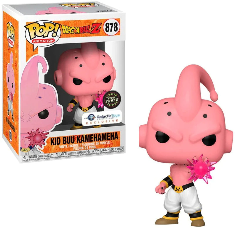 Funko Pop! Animation Dragon Ball Z - Kid Buu Kamehameha # 878 CHASE Galactic Toys