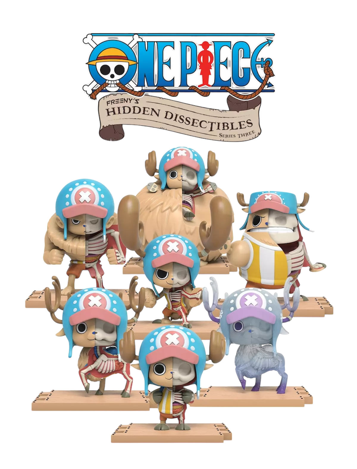 Mighty Jaxx - Freeny's Hidden Dissectibles: One Piece - Chopper - 1 Blind Box Figure